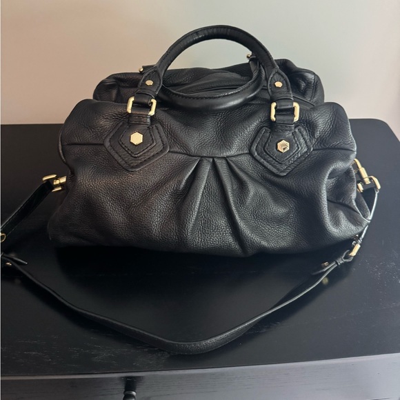 Marc by Marc Jacobs Black Leather Handbag Crossbody - Picture 2 of 10